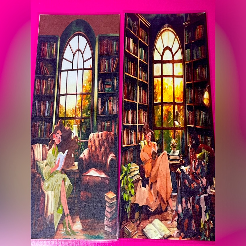 30ct bookmark pack
“Little Library Collection”
